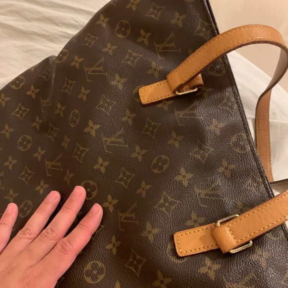 Louis Vuitton Cabas Mezzo Monogram Canvas Tote AUTHENTIC - Picture 13 of 16